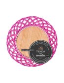 Plato de Mimbre Fucsia x Tienda de Canastas