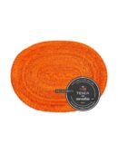 Mantel de Palma Ovalado Naranja x Tienda de Canastas