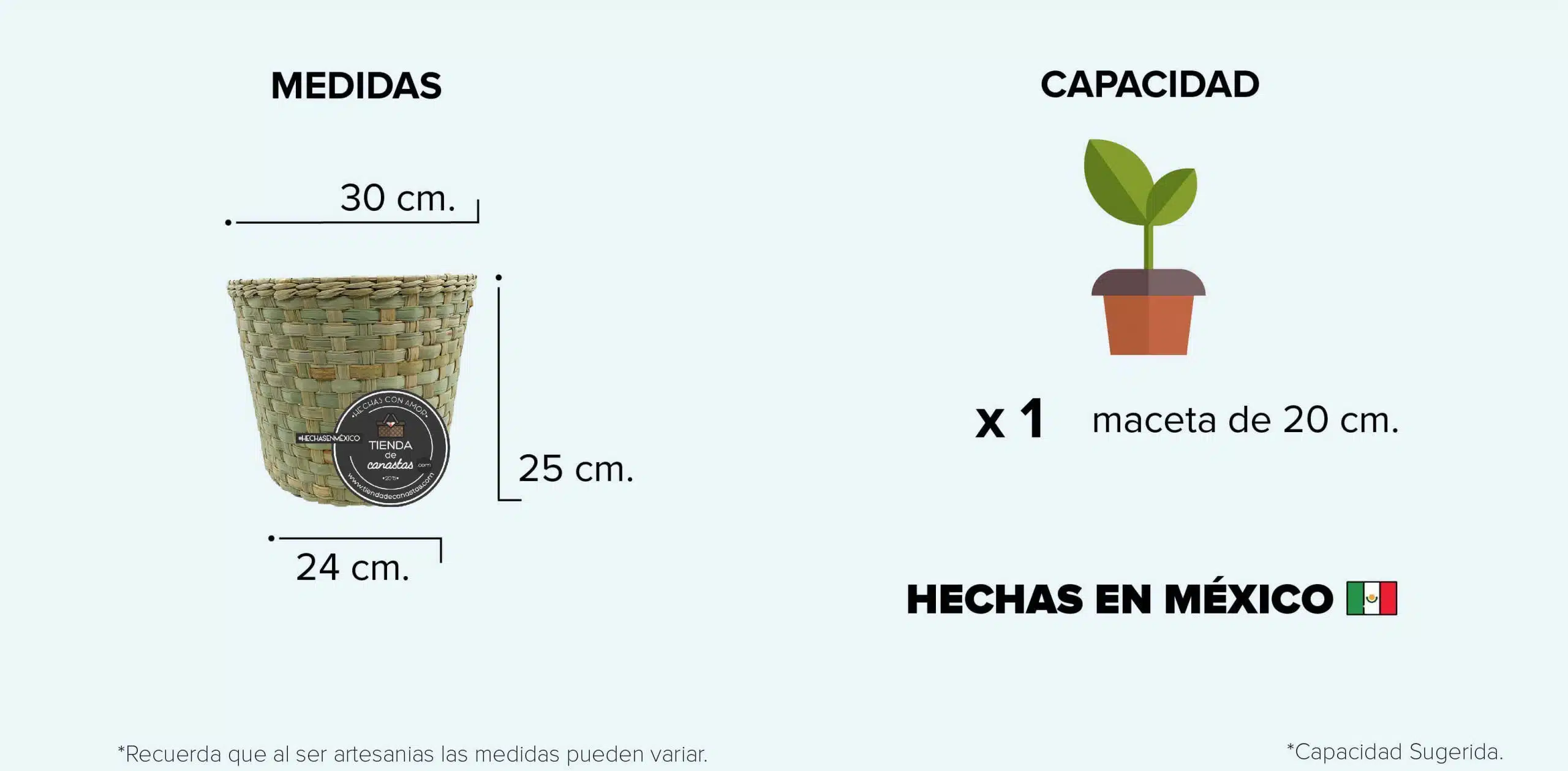Bote Suave de Tule Medidas x Tienda de Canastas