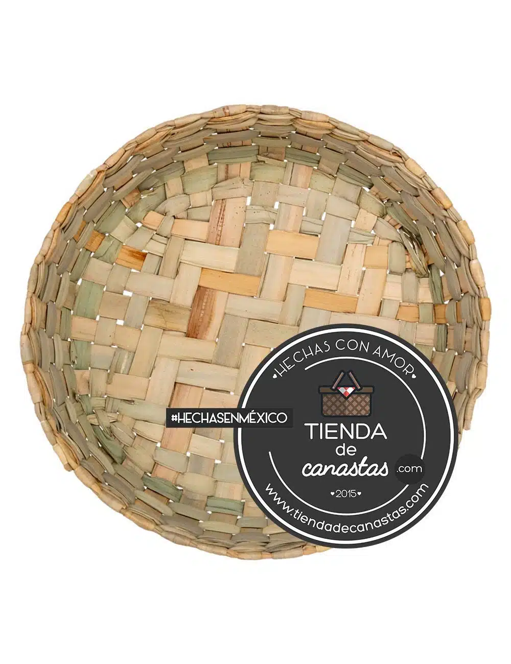 Medidas Plato de Tule Grande x Tienda de Canastas