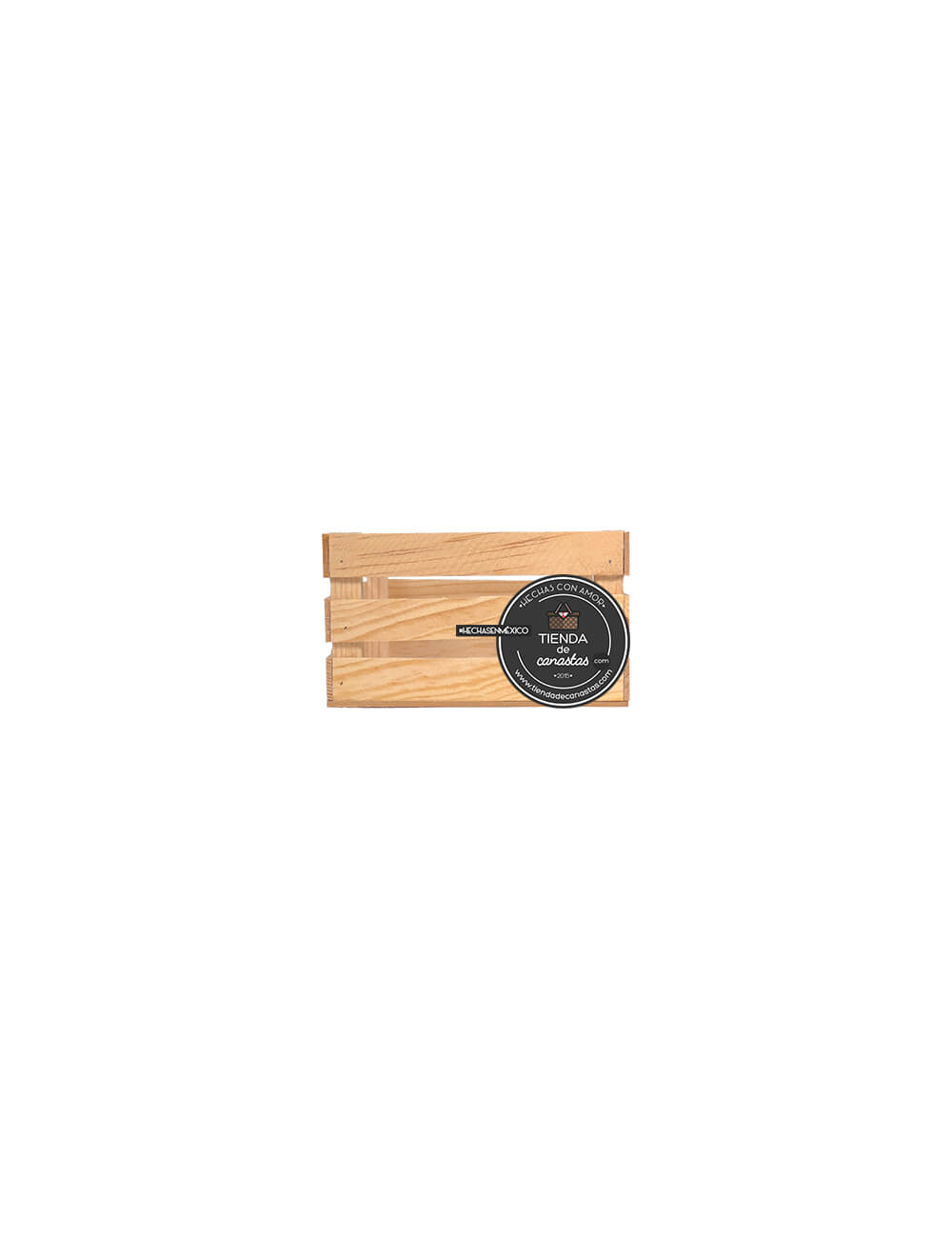 Huacal De Madera 15 x 15 cm Lado x Tienda de Canastas