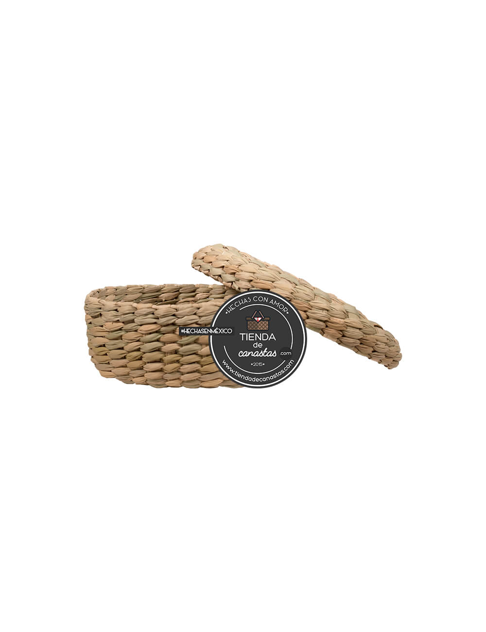 Tortillero de Tule para Medio Kilo ISO x Tienda de Canastas
