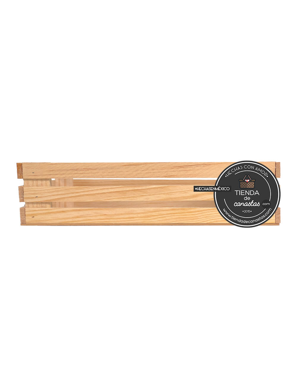 Huacal de Madera 35 x 25 cm Lado x Tienda de Canastas