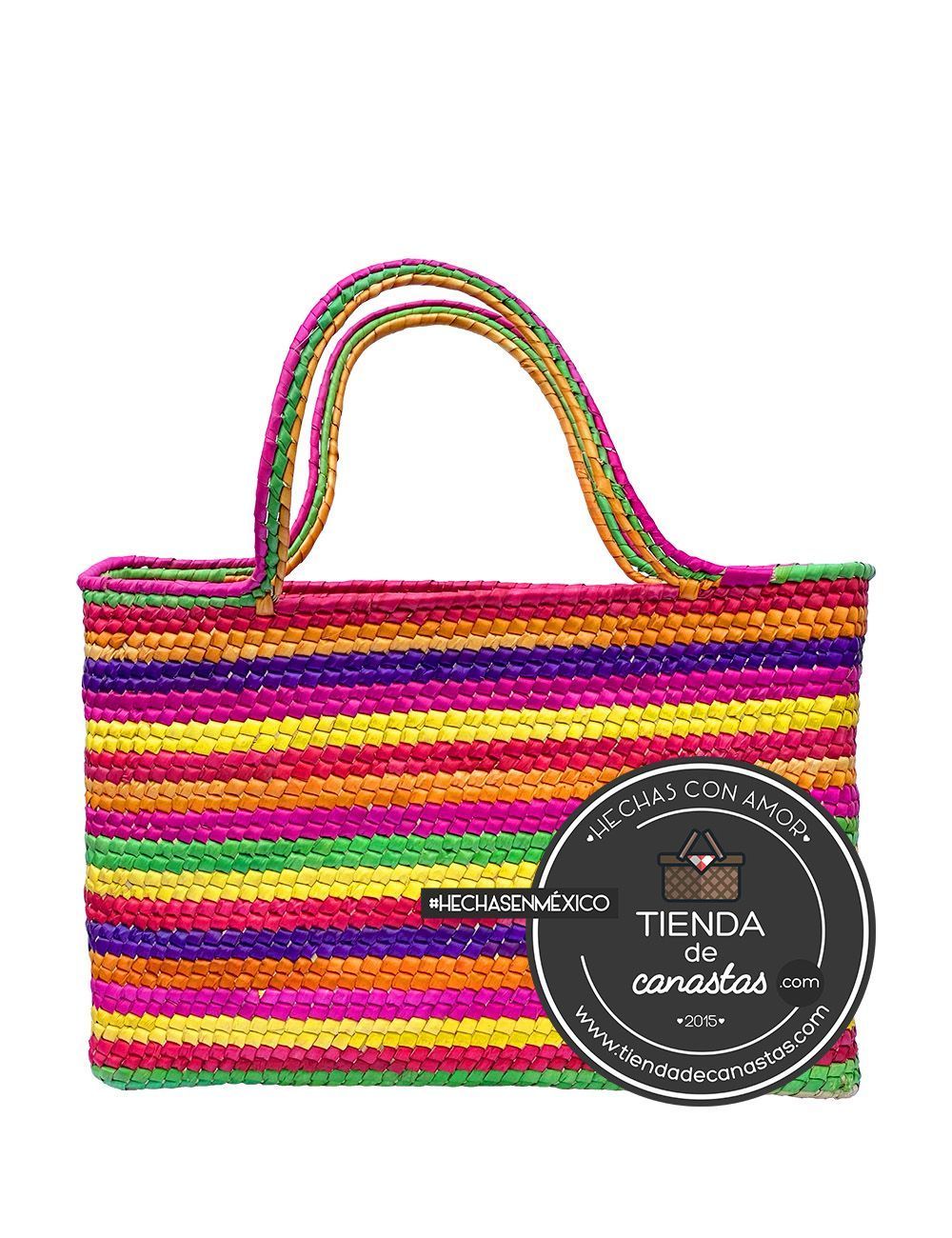 Bolsa Conde Colores Grande x Tienda de Canastas