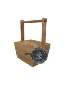 Balde de Madera Rectangular ISO x Tienda de Canastas