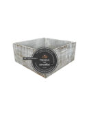 Caja Rústica Cuadrada Grande x Tienda de Canastas