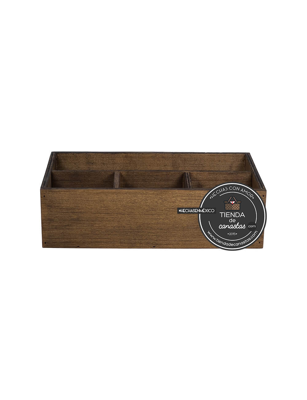 Caja Braun con 4 Divisiones Lado ISO x Tienda de Canastas