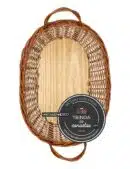 Charola Portuguesa Ovalada Grande x Tienda de Canastas