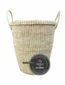 Bote de Palma Natural con Tapa x Tienda de Canastas