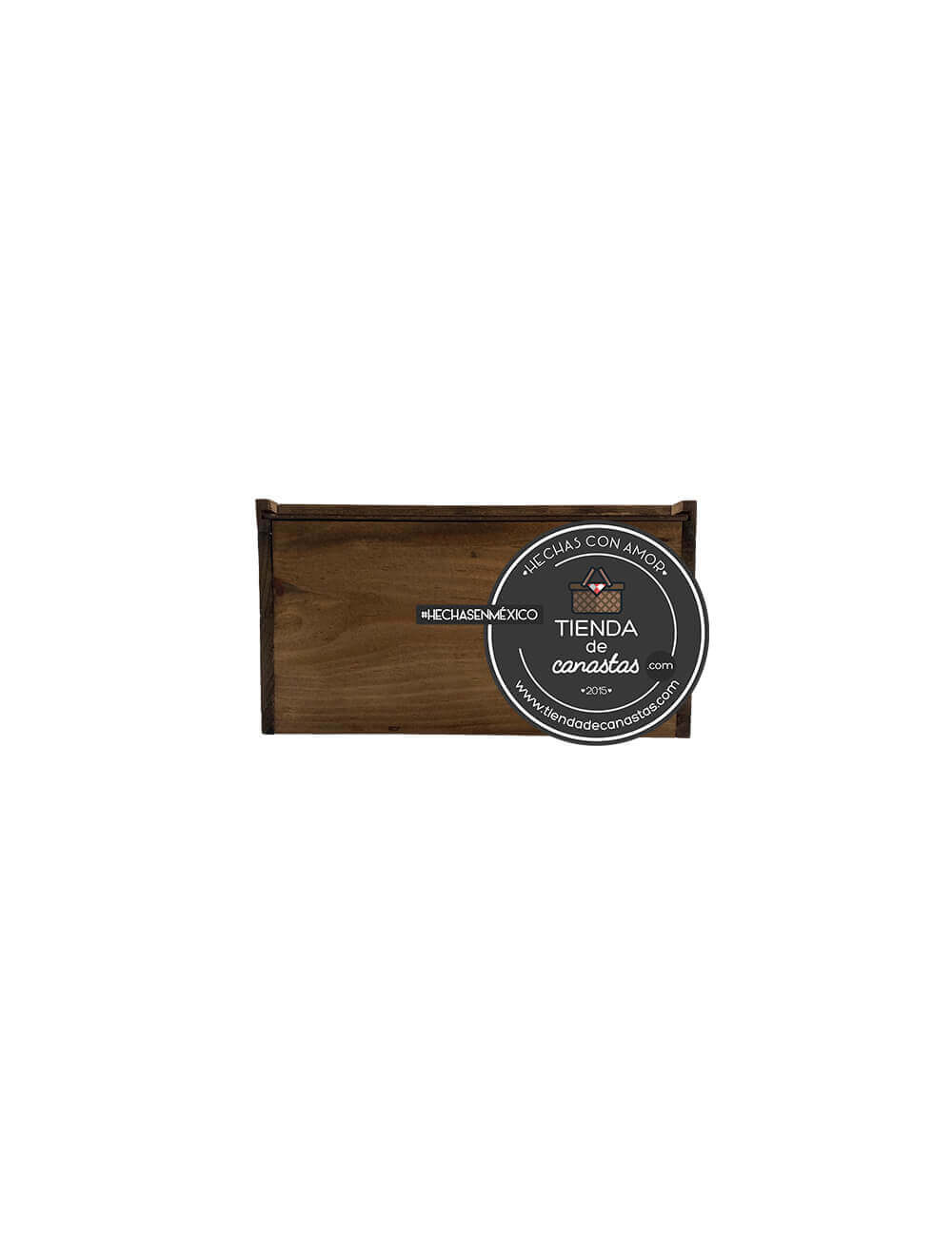 Caja Braun 4 Divisiones con Tapa Frente x Tienda de Canastas