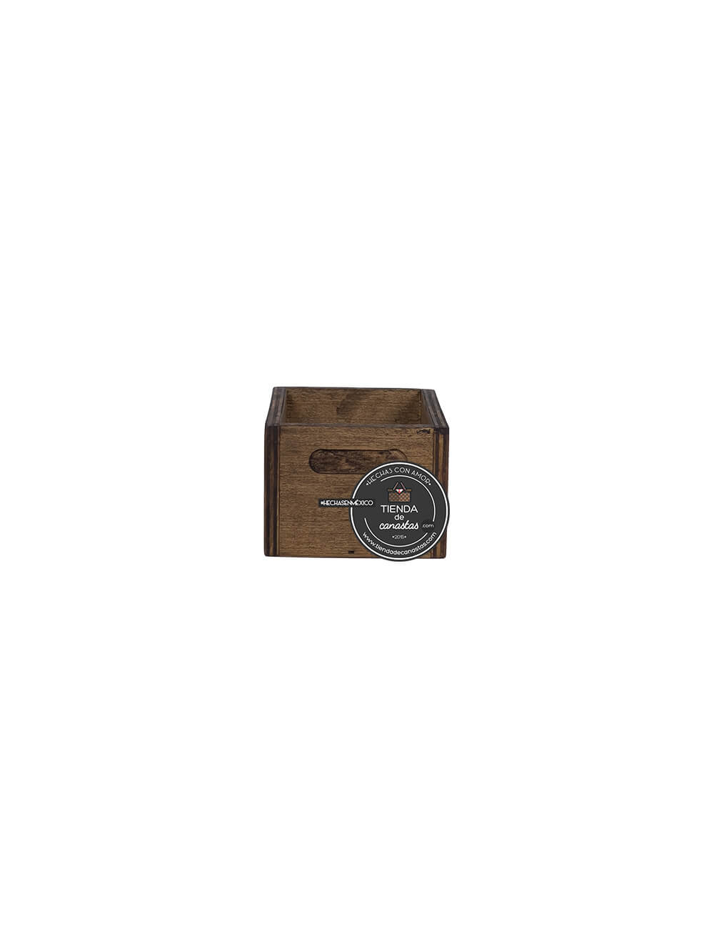 Caja Braun Rectangular Mini ISO Frente x Tienda de Canastas