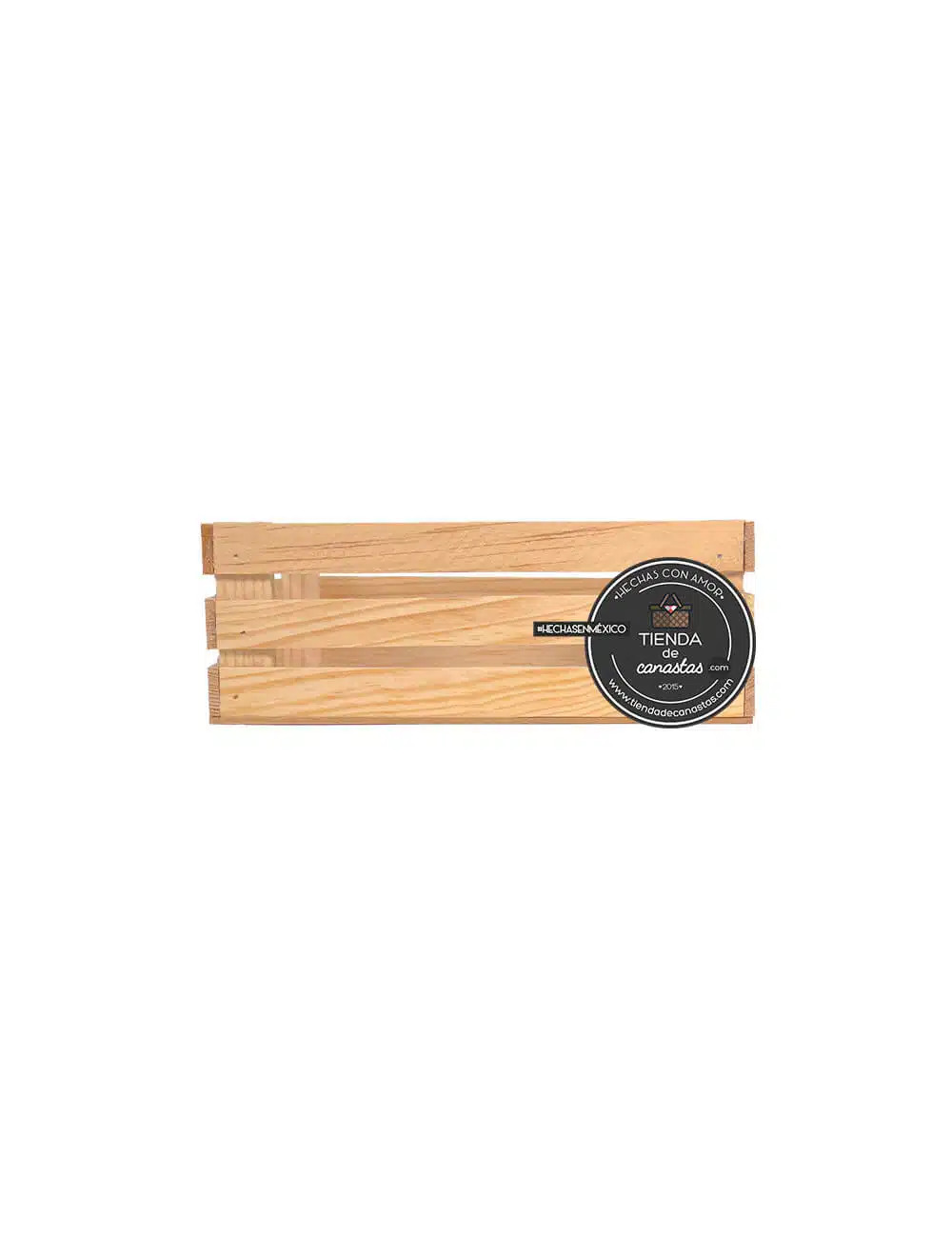 Huacal de Madera 30 x 20 cm Lado x Tienda de Canastas