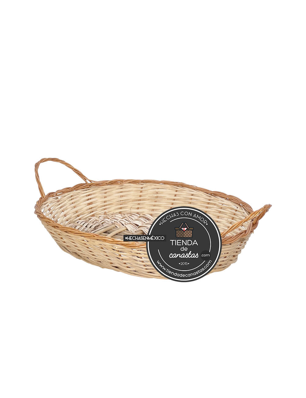 Charola Emiliano Natural Grande ISO x Tienda de Canastas