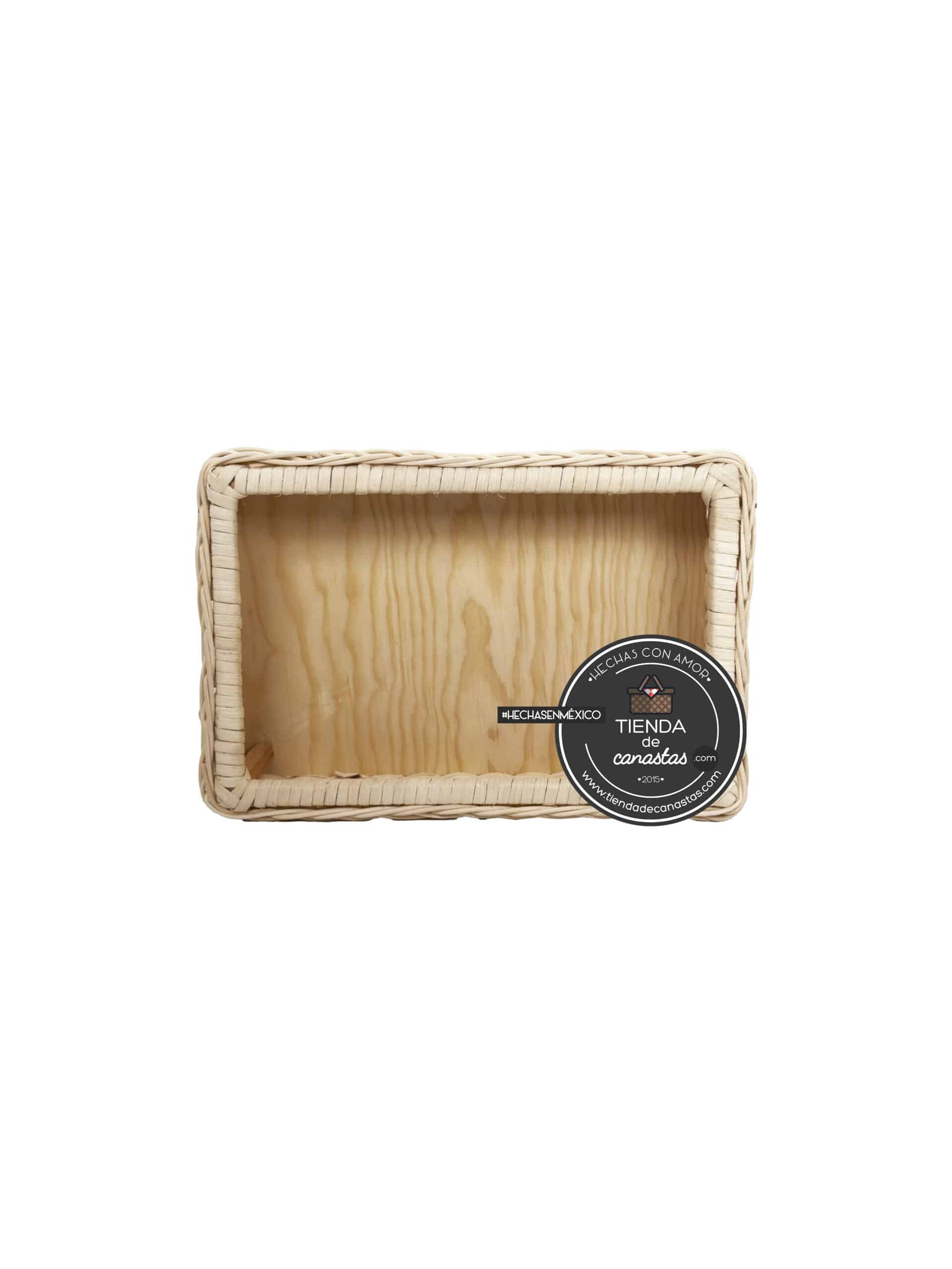 Cajón Deluxe de Mimbre Chico Arriba x Tienda de Canastas