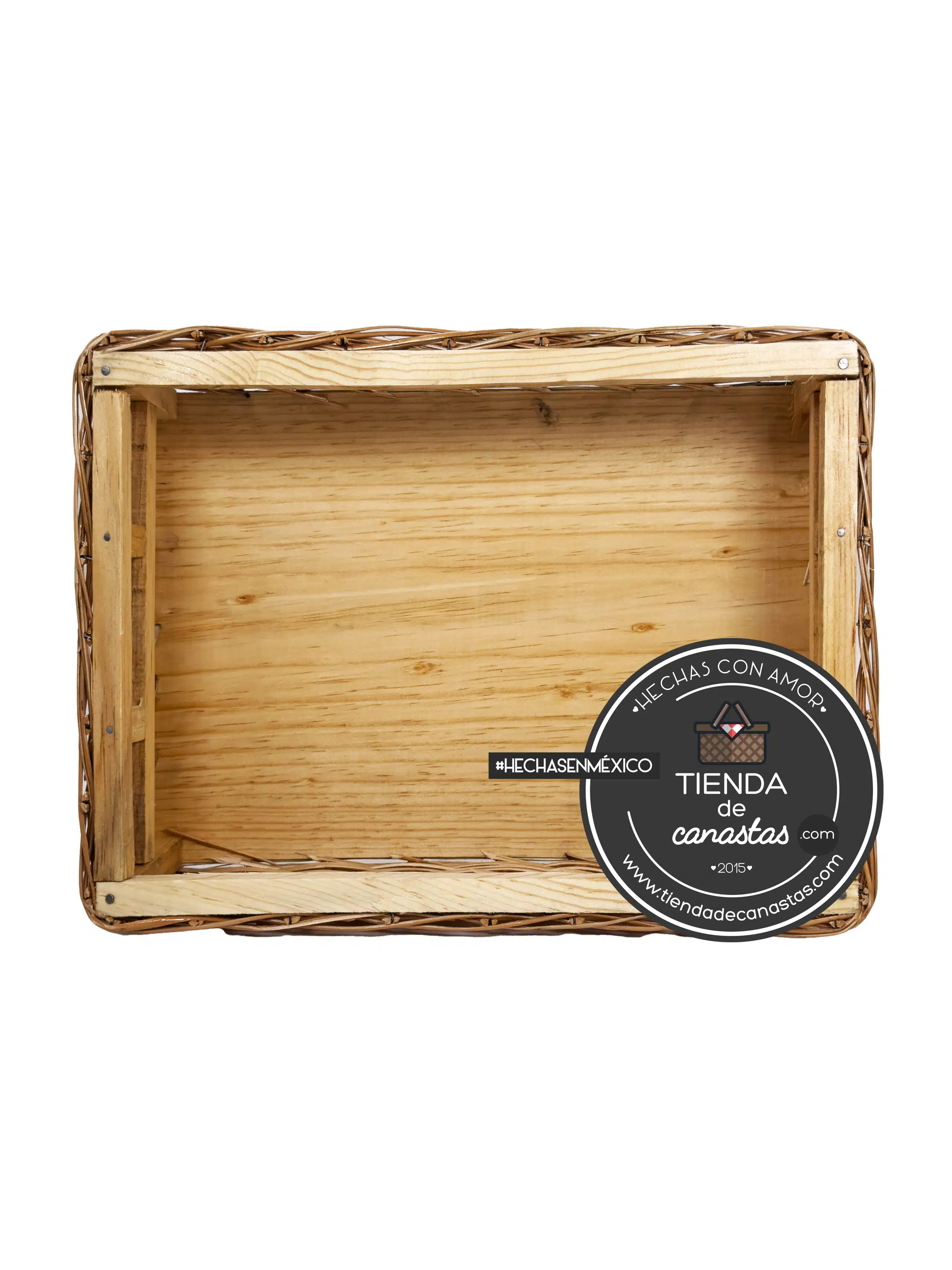 Cajón Deluxe de Portuguesa Grande Arriba x Tienda de Canastas