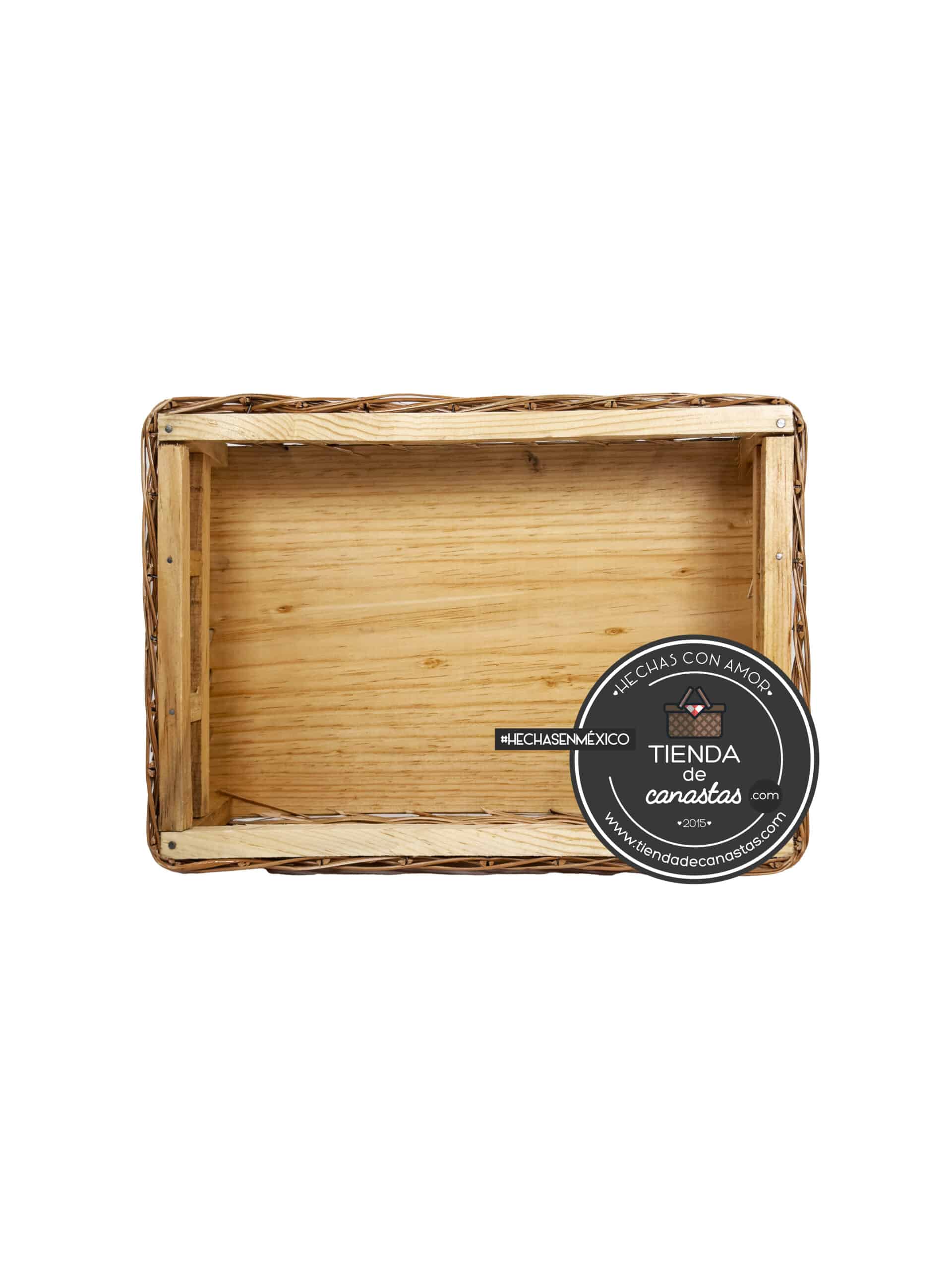 Cajón Deluxe de Portuguesa Mediano Arriba x Tienda de Canastas