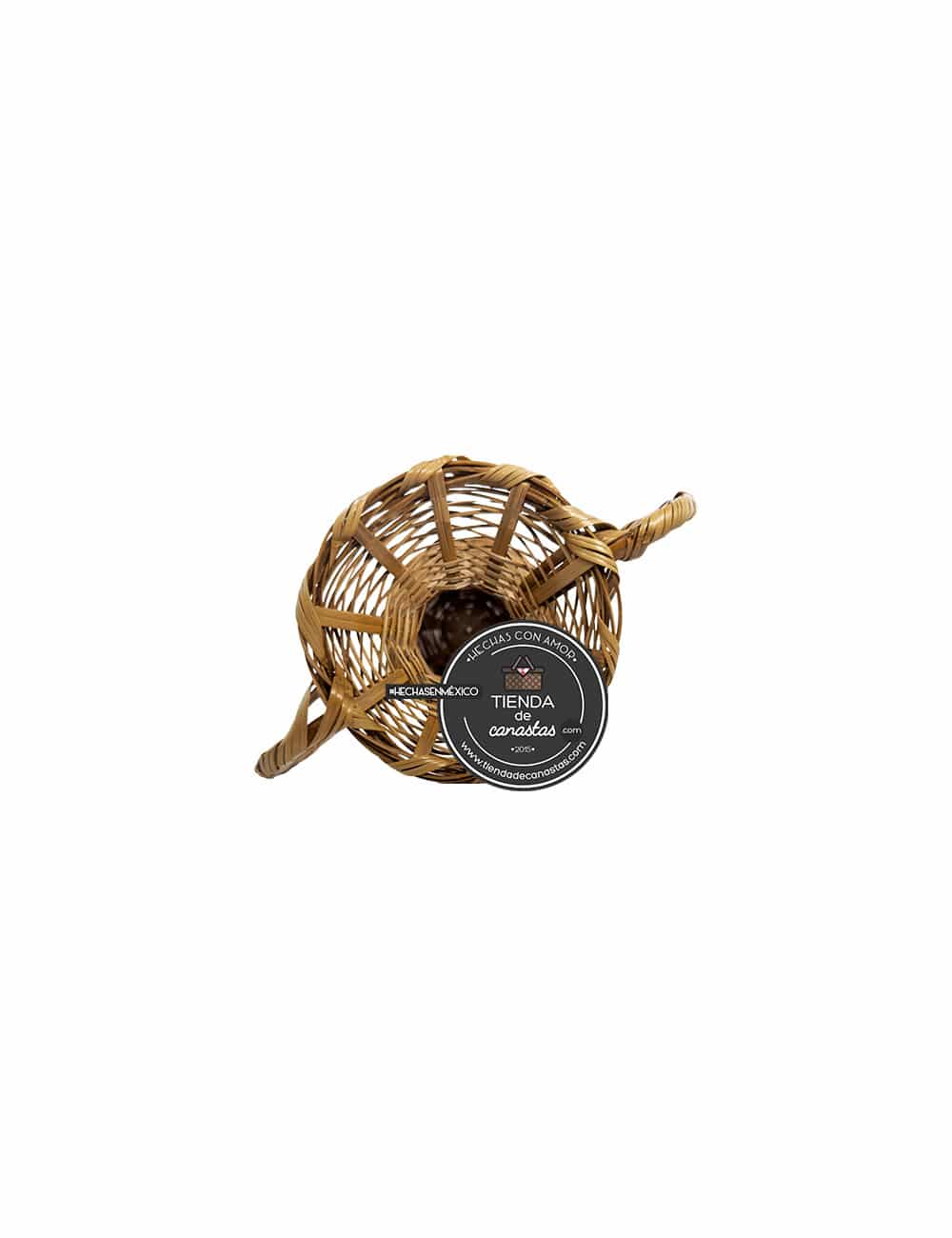 Jarrón de Carrizo Grande Arriba x Tienda de Canastas