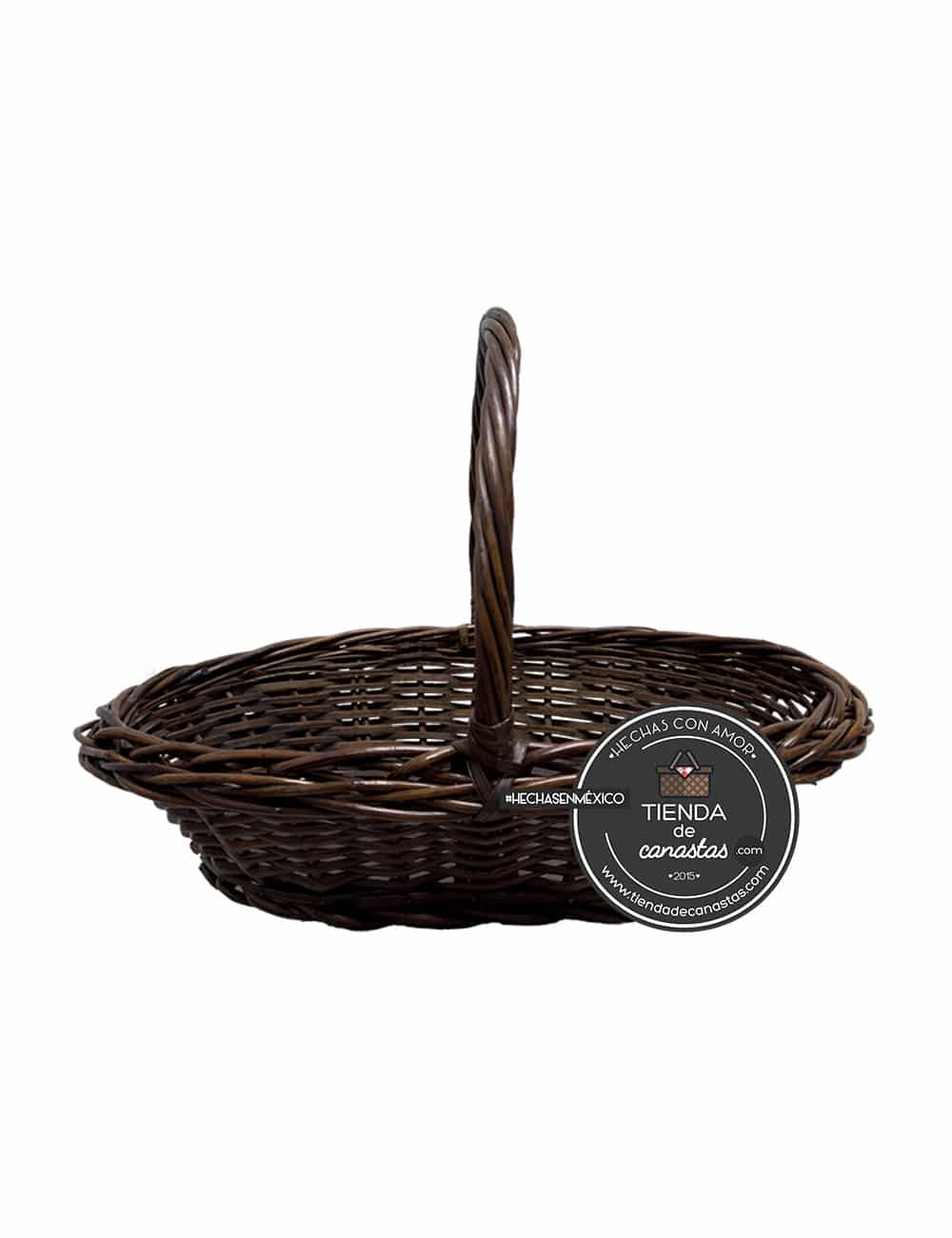 Canasta Shell Chocolate Grande x Tienda de Canastas