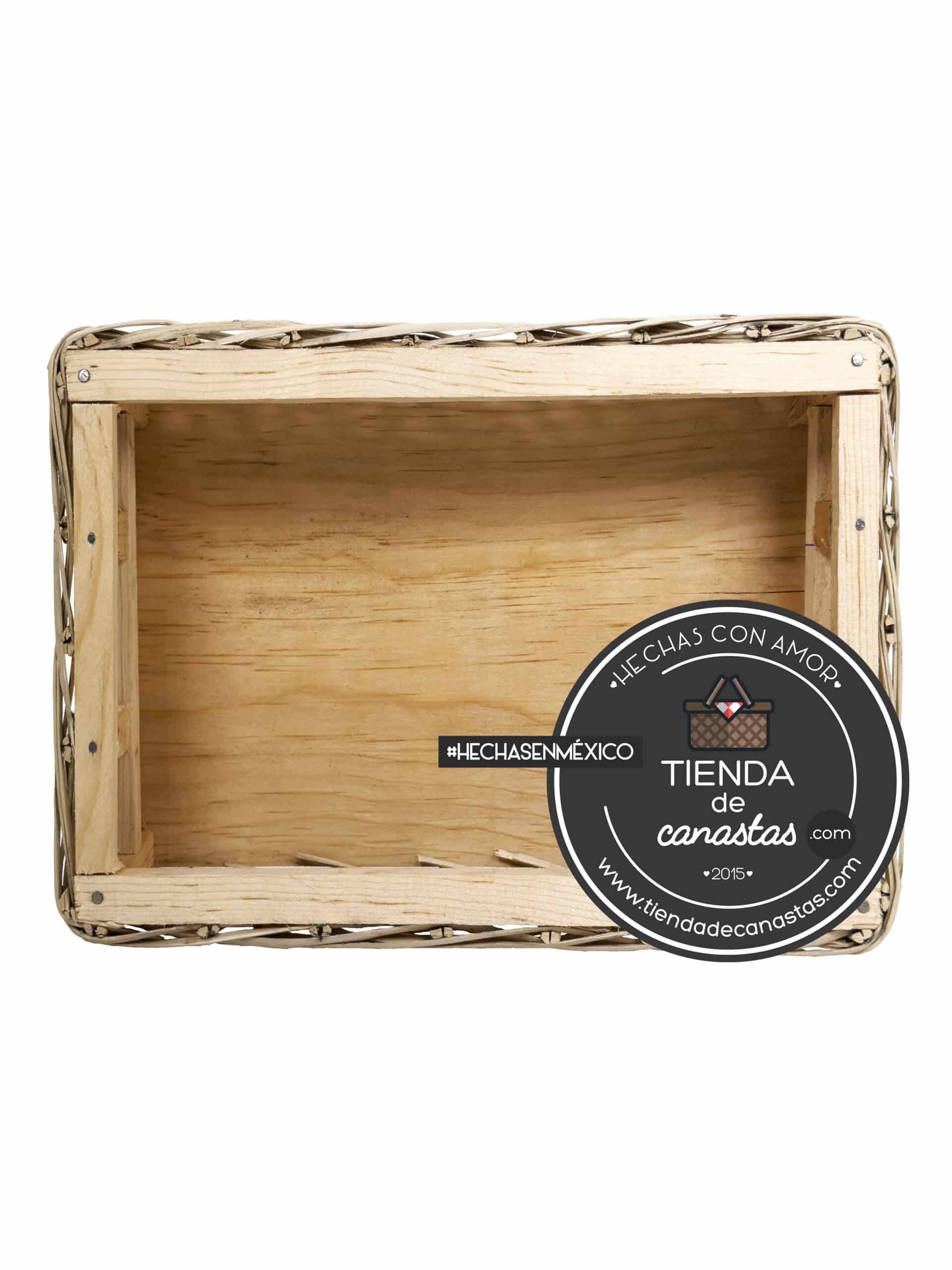 Cajón Deluxe de Jara Grande Arriba x Tienda de Canastas