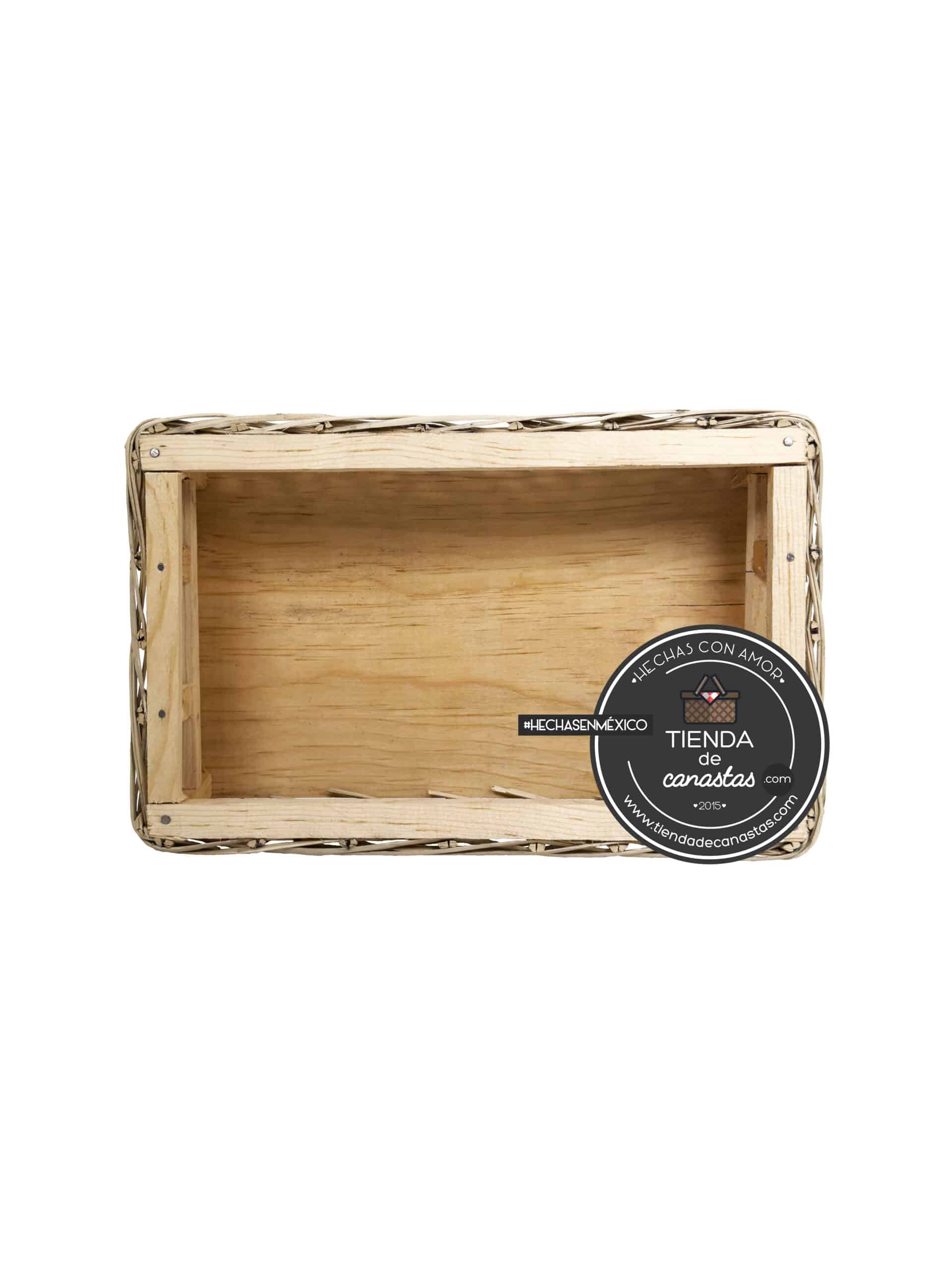 Cajón Deluxe de Jara Mediano Arriba x Tienda de Canastas