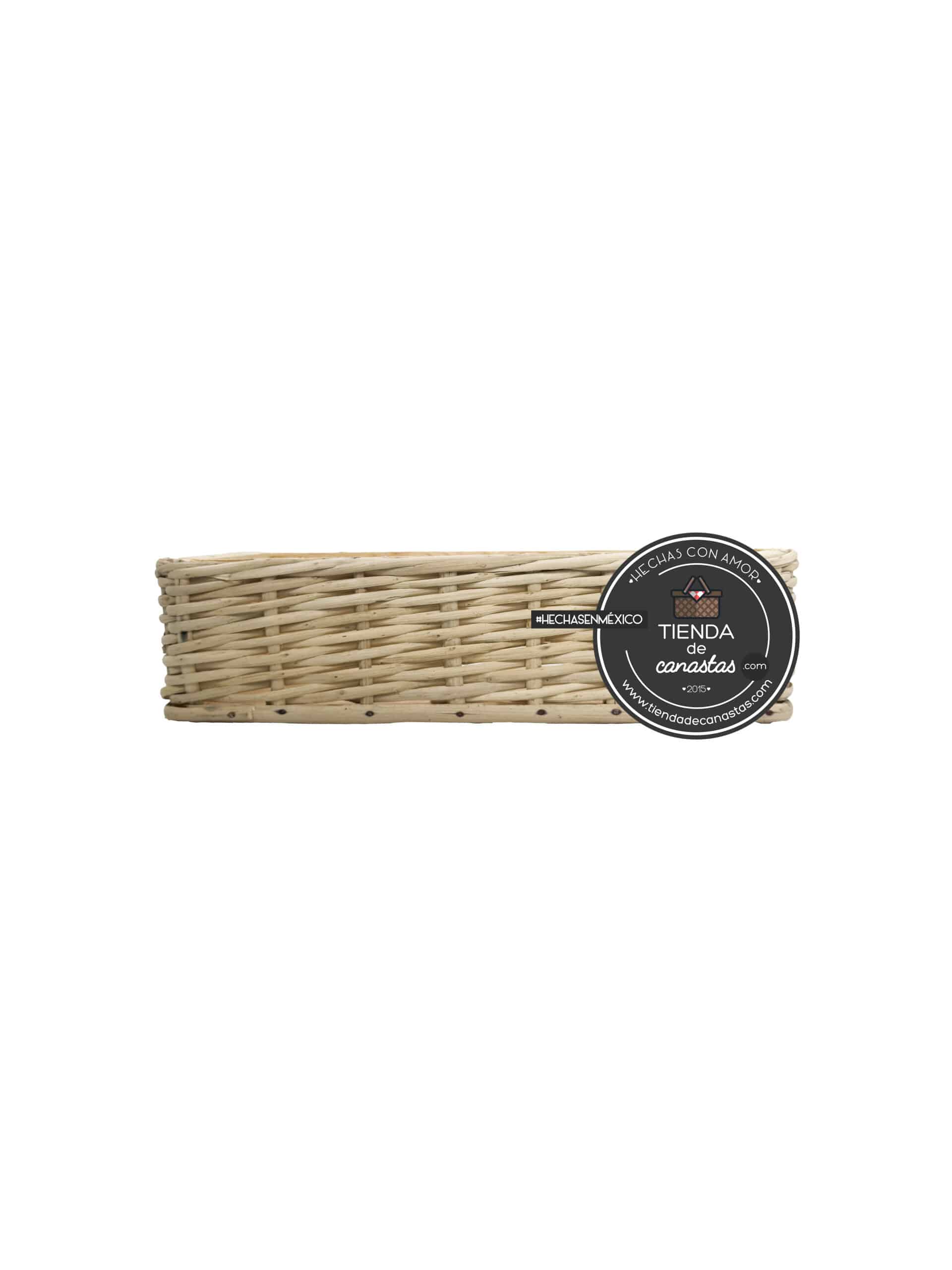 Cajón Deluxe de Jara Mediano Lado x Tienda de Canastas