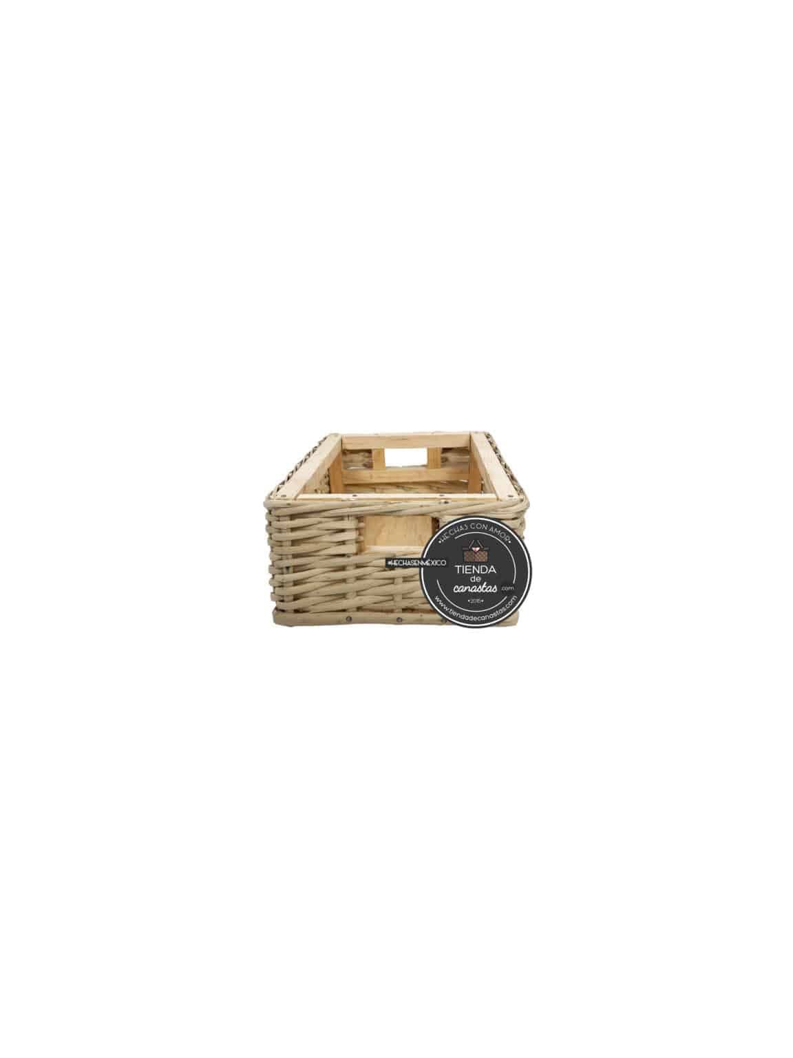 Cajón Deluxe de Jara Chico Frente ISO x Tienda de Canastas