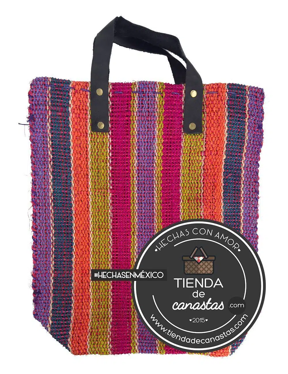 Bolsa Luisa Colores Rose Grande x Tienda de Canastas