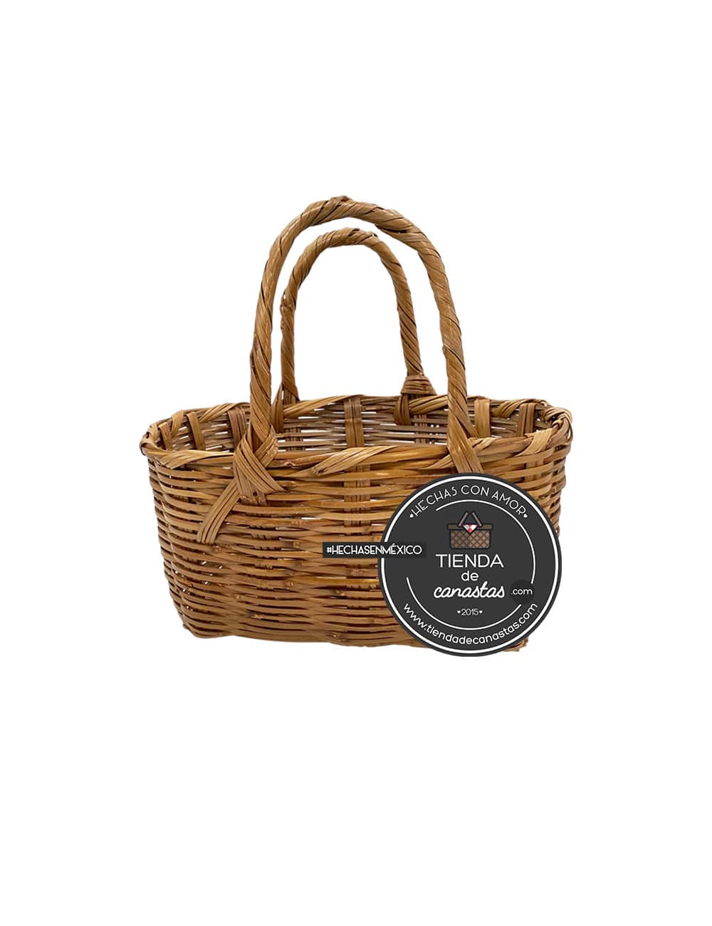 Bolsa Candy de Carrizo Mediana Lado x Tienda de Canastas
