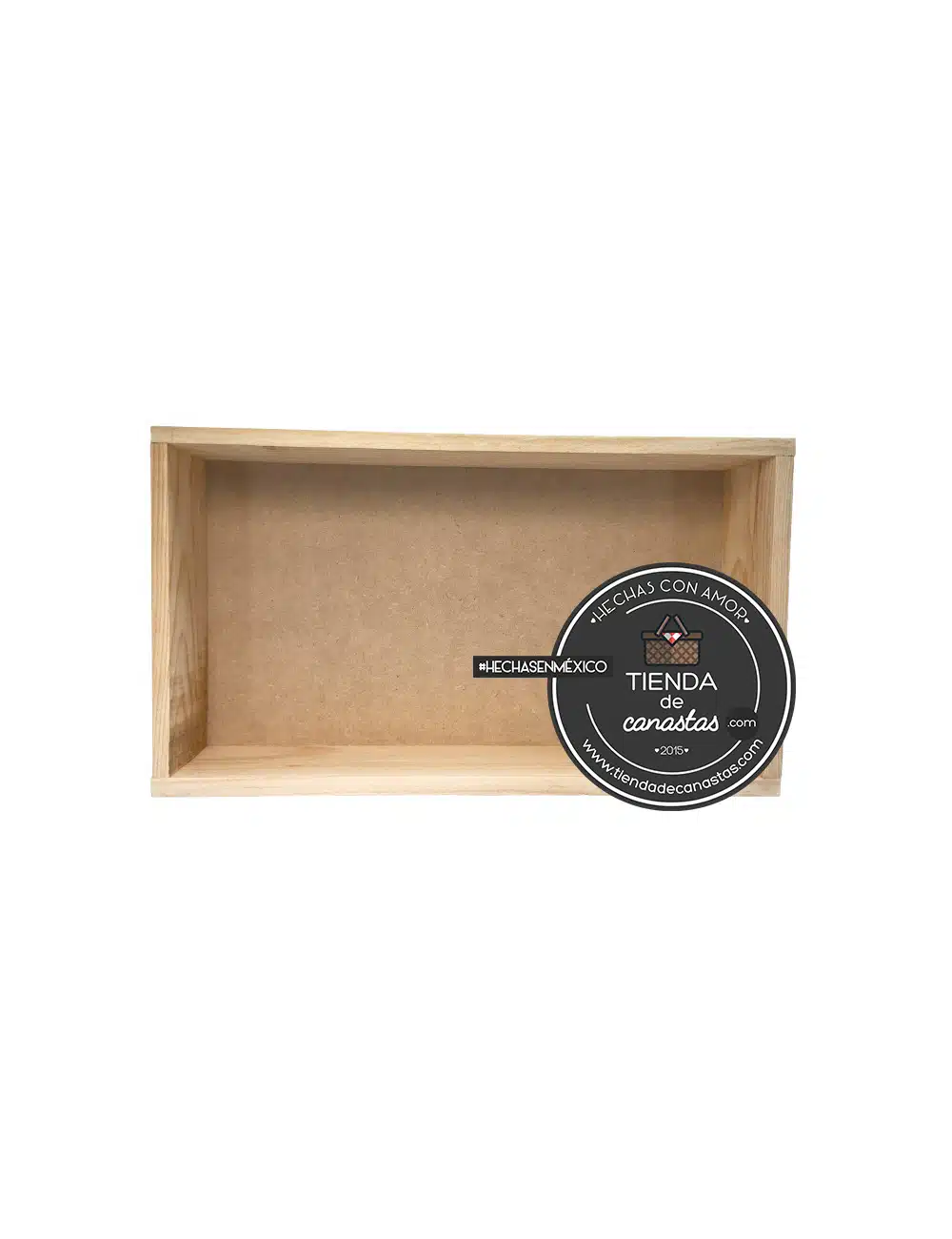 Caja Pino Arriba x Tienda de Canastas